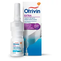 Otrivin Extra 1mg/ml+ 50mg/ml oldatos orrspray 10ml