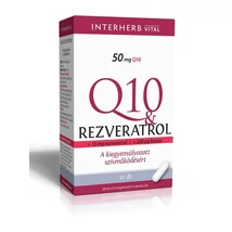 Interherb Q10 & Rezveratrol kapszula 30x