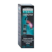 MEDISTUS DIRECT málna ízű torokspray 30ml*