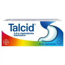 Talcid 0,5g rágótabletta 20x