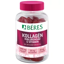 Béres Kollagén Hialuronsav+C-vitamin gumitabletta 50x