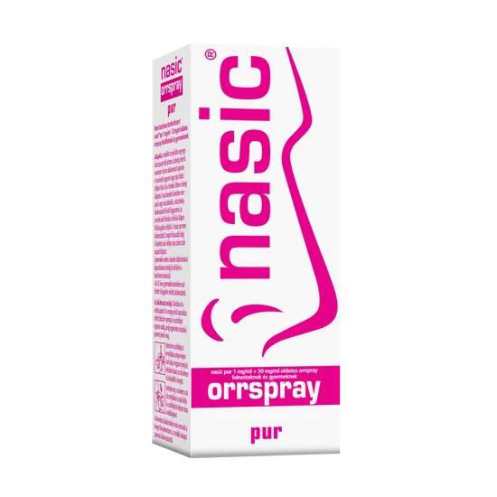 Nasic Pur 1mg/ml+50mg/ml oldatos orrspray 10ml