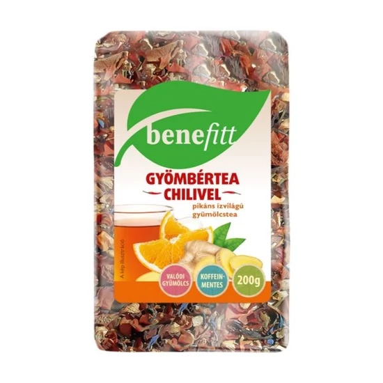 Benefitt Tea Gyömbértea Chilivel 200g