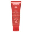 Kép 1/7 - Apivita Bee Sun Safe Színezett Arckrém Ráncok És Pigmentfoltok Ellen SPF50 50 ml