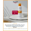 Kép 5/5 - Eucerin Sun Oil Control Dry Touch Színtelen napozó aerosol spray SPF50 200ml