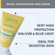 Kép 4/6 - Uriage BARIÉSUN Illatmentes arckrém SPF50+ 50 ml