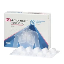 Ambroxol-teva 75mg retard kemény kapszula 10x