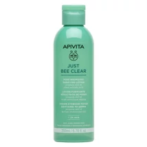 Apivita JUST BEE CLEAR Pórusösszehúzó Mélytisztító Lotion Zsíros, Pattanásokra 200ml