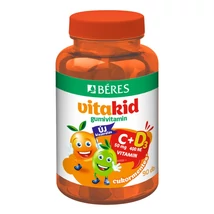 Béres VitaKid C+D gumivitamin gumitabletta 90x