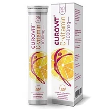 Eurovit C-vitamin 1000mg pezsgőtabletta 20x