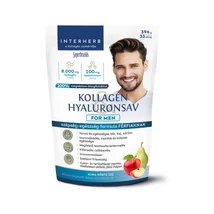 Interherb Kollagén&Hyaluronsav italpor FOR MEN Alma-Körte ízű 396g/33 adag