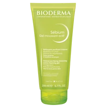 Bioderma Sébium Gel Moussant ACTIF hámlasztó hatású, tisztító, habzó gél 200ml