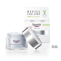 Eucerin Hyaluron-Filler ráncfeltöltő nappali arckrém SPF15 öko-utántöltő 50 ml