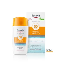 Eucerin Sun Hydro-Protect ultra könnyű napozó fluid arcra SPF50+ 50 ml ÚJ!