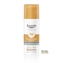 Eucerin Sun Oil Control színezett napozó krém-gél SPF50+ medium 50ml