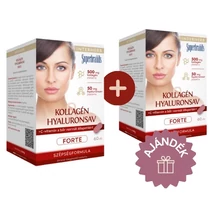 Interherb Kollagén & Hyaluronsav Szépségformula FORTE tabletta 120x (2x60x)