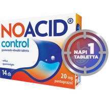 Noacid Control gyomornedv-ellenálló tabletta 14x