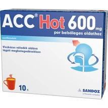 ACC HOT 600mg por belsőleges oldathoz 10x