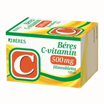Béres C-vitamin 500mg filmtabletta 100x