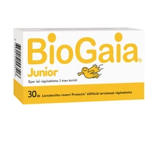 BioGaia Junior rágótabletta eper ízű 30x