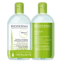Bioderma Sébium H2O Micellafesztivál 2x500 ml