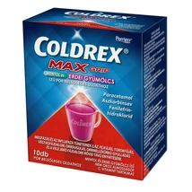 Coldrex Maxgrip Erdei Gyümölcs És Mentol ízű por belsőleges oldathoz 10x