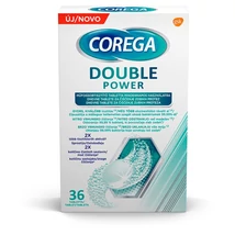 Corega műfogsortisztító tabletta Double Power 36x