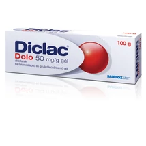 Diclac Dolo 50mg/g gél 100g