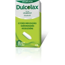 Dulcolax 10mg végbélkúp 6x