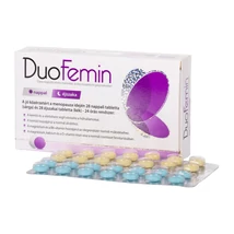 DuoFemin Étrend-kiegészítő tabletta vitaminokkal, ásványi anyagokkal és gyógynövényekkel 56x (28-28 tabletta)