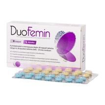 DuoFemin Étrend-kiegészítő tabletta vitaminokkal, ásványi anyagokkal és gyógynövényekkel 56x (28-28 tabletta)