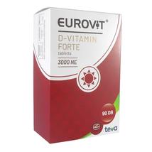 Eurovit D-vitamin 3000NE forte tabletta 90x