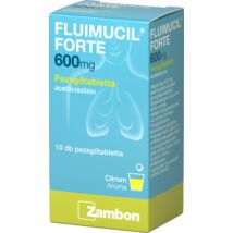 Fluimucil Forte 600mg pezsgőtabletta 10x