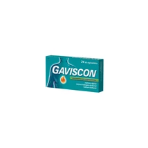 Gaviscon Borsmenta Ízű rágótabletta 24x
