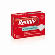 Rennie Cukormentes rágótabletta 60x