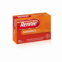 Rennie narancs rágótabletta 36x