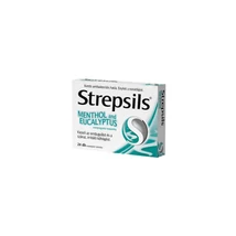 Strepsils Menthol And Eukaliptus szopogató tabletta 24x