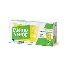 Tantum Verde citrom 3 mg szopogató tabletta 20x