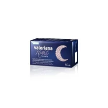 Valeriana Night Forte gyógynövénykivonatokat tartalmazó étrend-kiegészítő lágyzselatin kapszula 60x