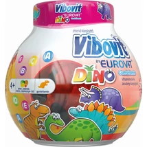 Vibovit by Eurovit Dino Gumivitamin (Vitaminokat és ásványi anyagokat tartalmazó étrend-kiegészítő) 50x
