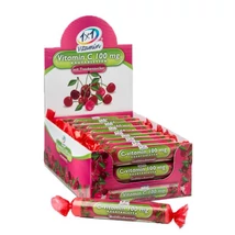 1X1 Vitaday C vitamin 100mg cseresznyeízű rágótabletta 17x