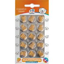 1X1 Vitamin multivitamin mackó formájú rágótabletta 15x