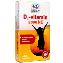 1x1 Vitamin D3-vitamin 2000NE filmtabletta 60x
