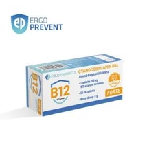 CYANOCOBALAMIN  FORTE B12 VITAMIN étrend-kiegészítő tabletta 250 mcg 50x