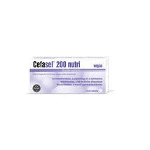 Cefasel 200 nutri Szelén tabletta 20x