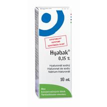 Hyabak 0,15% szemcsepp 10ml