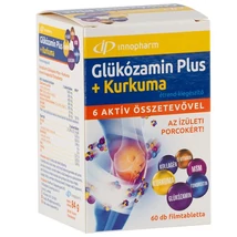 InnoPharm Glükózamin Plus + kurkuma filmtabletta 60x