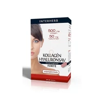 Interherb Kollagén & Hyaluronsav Szépségformula FORTE tabletta 30x