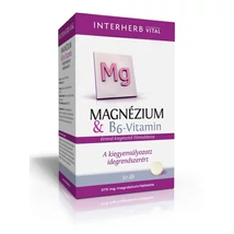 Interherb Magnézium 375mg + B6-Vitamin 30x