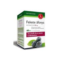 Interherb NAPI1 Fekete áfonya Extraktum 250 mg 60 db